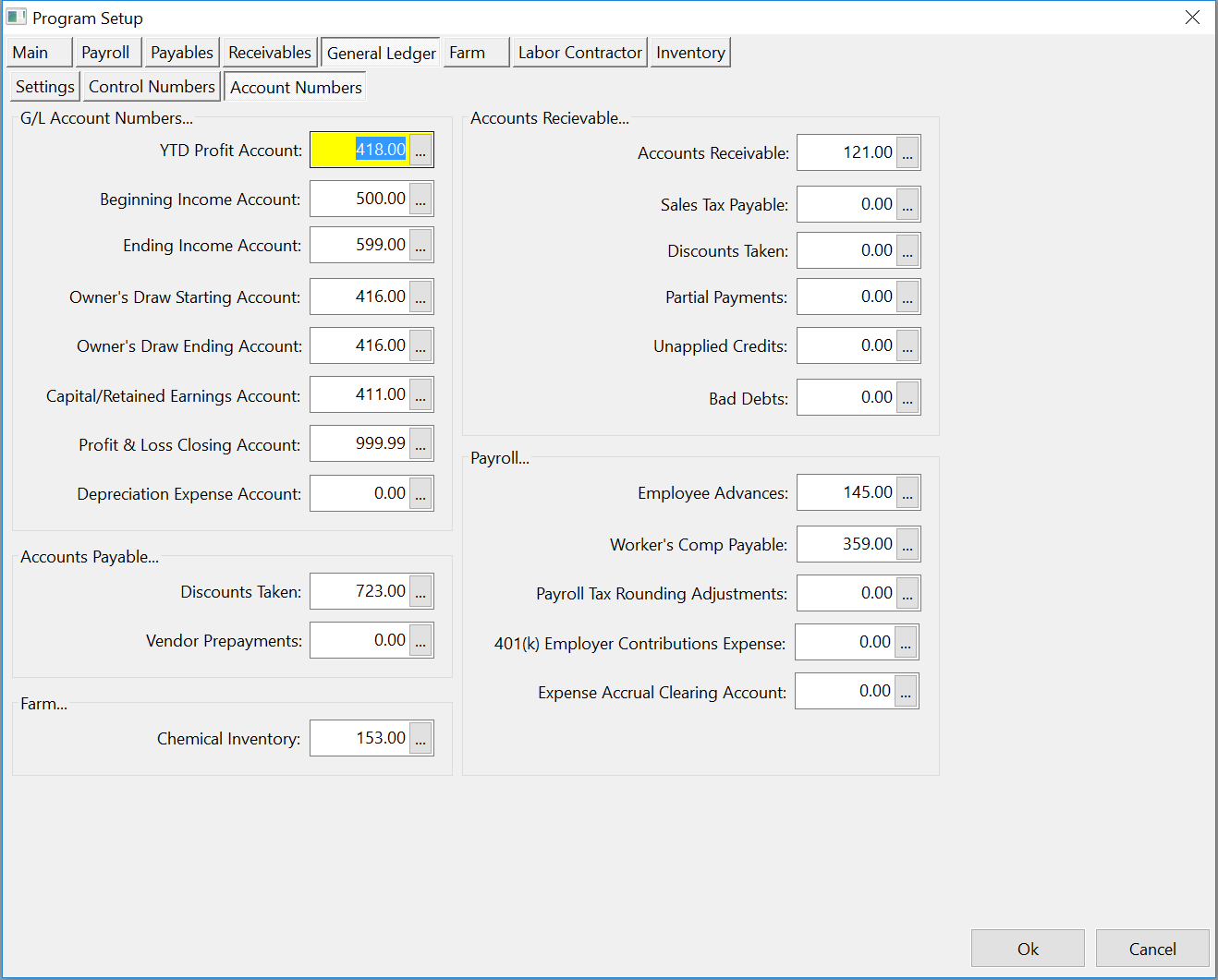 Ledger Interface General Ledger Interface